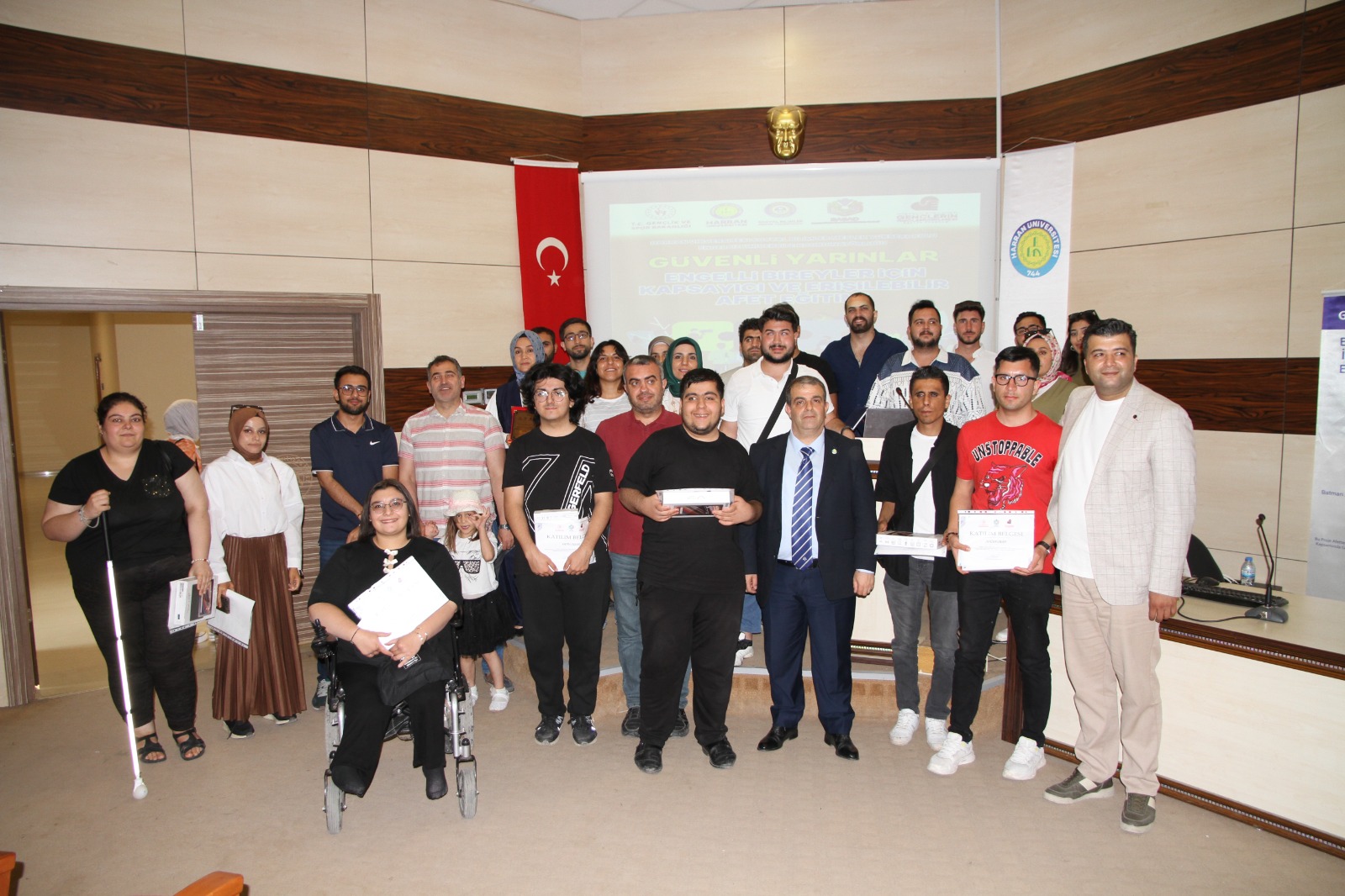 Güvenli Yarınlar İçin Erişilebilir Afet Eğitimi Kapanış Etkinliği Gerçekleştirildi